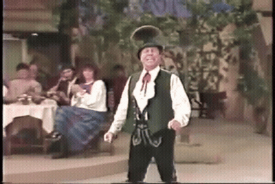 Man In Top Hat Dancing GIF