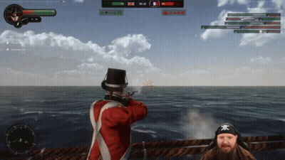 Man In Top Hat Holding Gun British Screen GIF