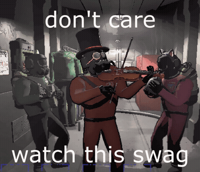 Man In Top Hat Playing Violin Don't Care Watch This Swag GIF