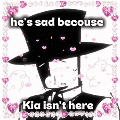 Man In Top Hat Sad Because Kia Isn't Here GIF