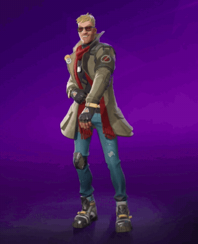 Man In Trench Coat And Blue Jeans GIF