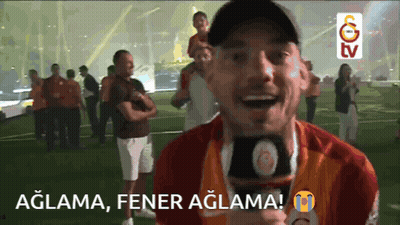 Man In Trendyol Jersey Facing Referee GIF