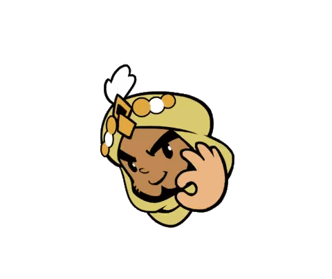 Man In Turban Giving OK Sign Sticker