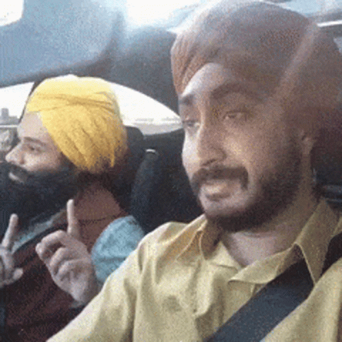 Man In Turban Giving Thumbs Up GIF