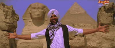 Man In Turban Pyramid Junglee Music GIF
