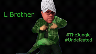 Man In Turban Saying L Brother GIF