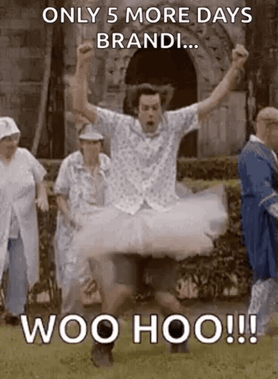 Man In Tutu Jumping While People Watch GIF