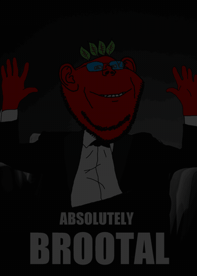 Man In Tuxedo Absolutely Brootal GIF