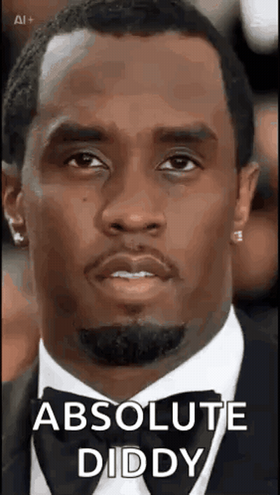 Man In Tuxedo And Bow Tie Absolute Diddy GIF