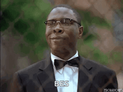 Man In Tuxedo And Bow Tie Smiling Saying Bes GIF