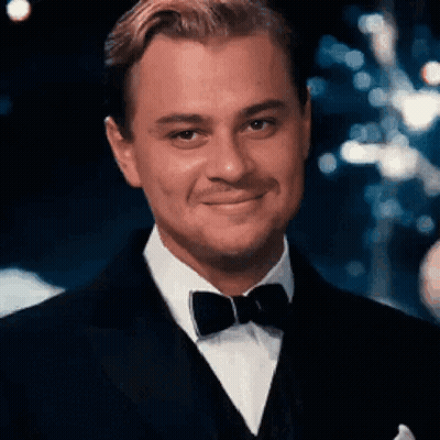 Man In Tuxedo And Bow Tie Smiling GIF