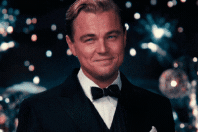 Man In Tuxedo And Bow Tie Smiling GIF