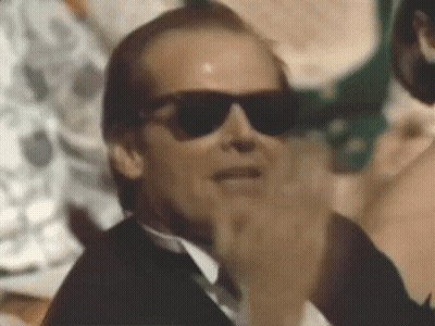 Man In Tuxedo And Sunglasses Clapping GIF