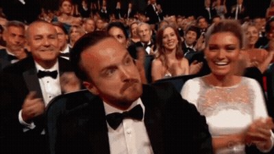 Man In Tuxedo At Awards Show GIF