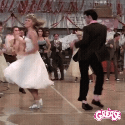 Man In Tuxedo Dancing At Prom GIF