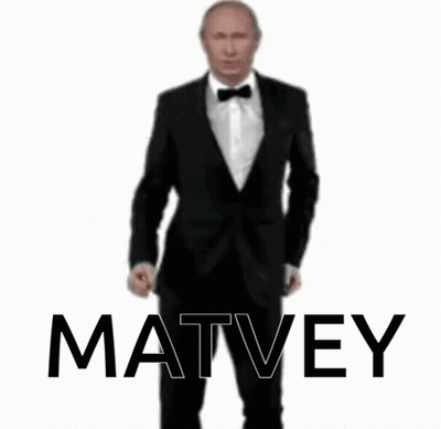 Man In Tuxedo Dancing With Matvey GIF
