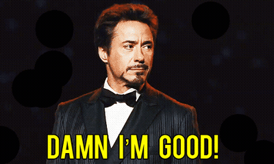 Man In Tuxedo Saying Damn I'm Good GIF