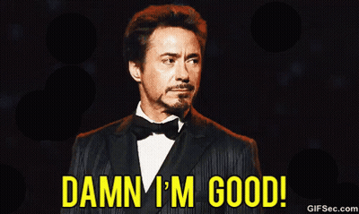 Man In Tuxedo Saying Damn I'm Good GIF