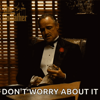 Man In Tuxedo Saying Don't Worry About It GIF