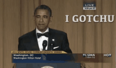 Man In Tuxedo Saying I Gotchu GIF