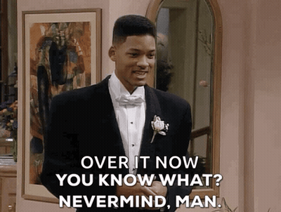 Man In Tuxedo Saying Over It Now You Know What GIF