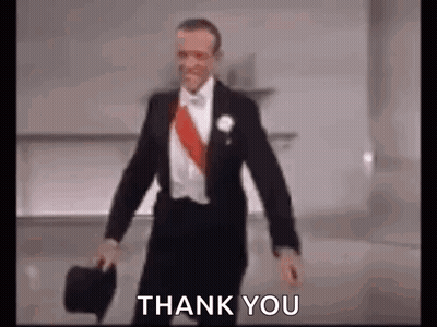 Man In Tuxedo Saying Thank You GIF