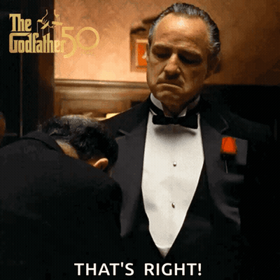 Man In Tuxedo Saying That's Right GIF