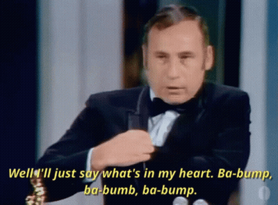 Man In Tuxedo Says What's In My Heart GIF
