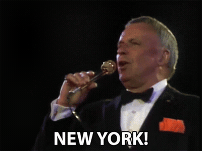 Man In Tuxedo Singing Microphone New York GIF