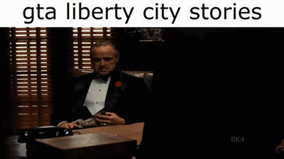 Man In Tuxedo Talking To Another Man GTA Liberty City Stories GIF