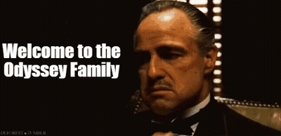 Man In Tuxedo Welcome To The Odyssey Family GIF