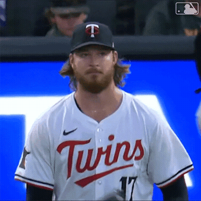 Man In Twins Jersey GIF