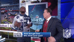 Man In Ugly Sweater Interview GIF