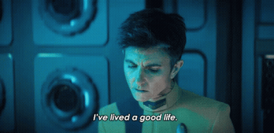 Man In Uniform Saying I've Lived A Good Life GIF