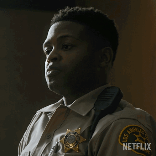 Man In Uniform Saying Thats Right Netflix GIF