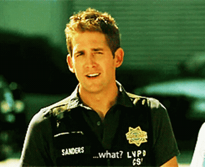 Man In Uniform With Name Sanders GIF