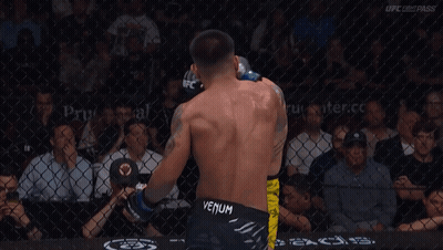 Man In Venum Shorts Wrestling GIF