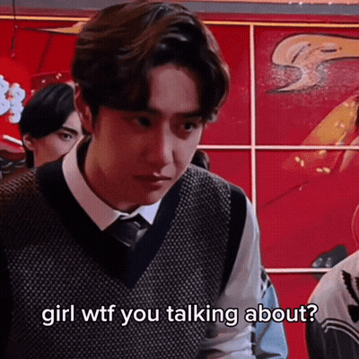 Man In Vest And Tie Talking About Girl GIF