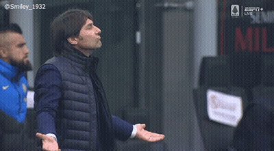 Man In Vest In Front Of ESPN Sign GIF