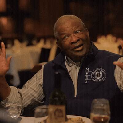 Man In Vest Saying Mvbs GIF