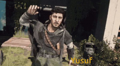 Man In Video Game Named Yusuf GIF