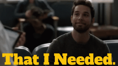 Man In Waiting Room Saying That I Needed GIF