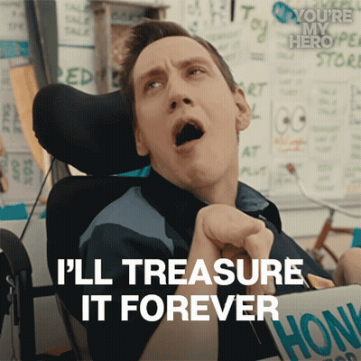 Man In Wheelchair Says I'll Treasure It Forever GIF
