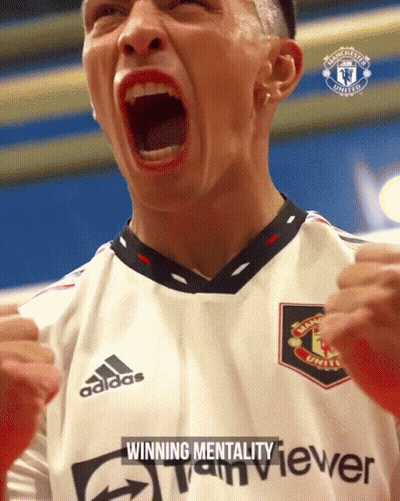 Man In White Adidas Jersey Screaming GIF
