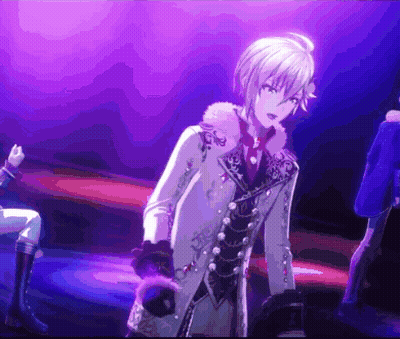 Man In White Coat On Stage GIF