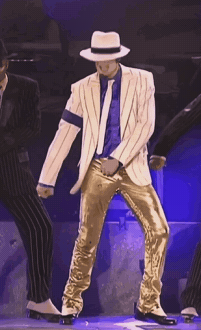 Man In White Hat And Gold Pants Dancing GIF