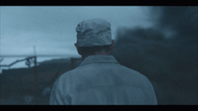 Man In White Hat And Grey Jacket GIF