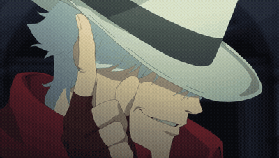 Man In White Hat And Red Jacket Shushing GIF