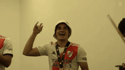 Man In White Hat And White Shirt Turkish Airlines GIF