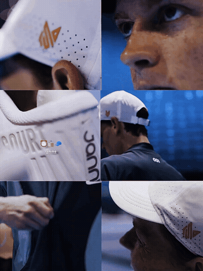 Man In White Hat Saying Jann GIF